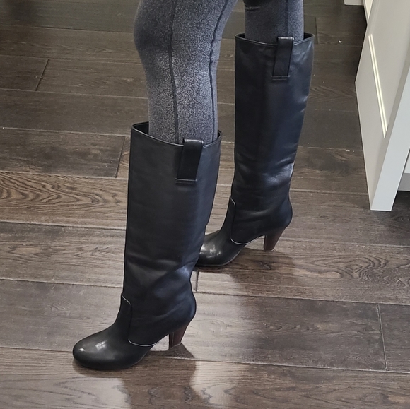 ASH tall leather boots - Picture 4 of 6